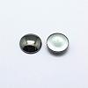 Non-Magnetic Synthetic Hematite Cabochons Z28WB013-1