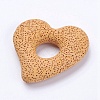 Natural Lava Rock Big Pendants G-G709-C-2