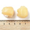 Natural Yellow Jade Carved Figurines DJEW-L023-C01-3