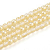 Baking Paint Transparent Glass Beads X1-DGLA-N011-4mm-02-1