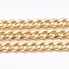Ion Plating(IP) 304 Stainless Steel Curb Chains CHS-H016-01G-20M-1