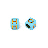 Plating Acrylic Beads MACR-N012-23-4