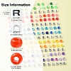 Transparent & Opaque Acrylic Beads KY-FS0001-26D-5