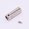 Zinc Alloy End Caps LS-PALLOY-WH0072-42P-1