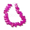 Natural White Jade Beads Strands G-B064-B54-3