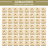 200Pcs Brass Beads KK-GO0001-75-5
