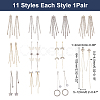 DIY Pendants Findings Kits DIY-AR0004-52-2