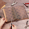 Embossed PU Imitation Leather Fabric DIY-WH0043-95D-3