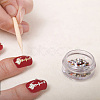 30Pcs 2 Colors Alloy Cabochons MRMJ-GO0002-07-5
