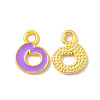 Alloy Enamel Pendants ENAM-P247-01MG-O-1