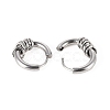 Tarnish Resistant 304 Stainless Steel Huggie Hoop Earrings EJEW-JE04192-02-2