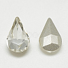 Pointed Back Glass Rhinestone Cabochons RGLA-T082-6x10mm-01-2
