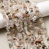 Natural Lodolite Quartz Beads Strands G-H315-A02-01-1