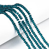 Glass Beads Strands EGLA-A034-T4mm-D27-1