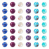 180Pcs 6 Styles Dyed Natural & Synthetic Imperial Jasper Beads Strands G-TA0002-41-3