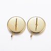 304 Stainless Steel Stud Earring Settings X-STAS-P166-14-10mm-1