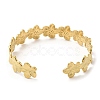 304 Stainless Steel Cuff Bangles BJEW-K267-07G-2