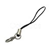 Black DIY Cord Loop Mobile Straps X-MOBA-SCL004-1-1