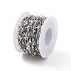 Tarnish Resistant 304 Stainless Steel Link Chains CHS-P007-10P-5