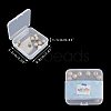 Brass Cubic Zirconia Beads ZIRC-NB0001-10-5
