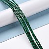 Synthetic Malachite Beads Strands G-M389-17-2