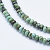 Natural African Turquoise(Jasper) Beads Strands G-E444-49-4mm-3