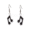 304 Stainless Steel Musical Note Dangle Earrings EJEW-MZ00619-1