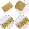 15 Yards Metallic Lace Trims OCOR-GF0003-23B-6