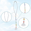 Cloud Resin Pendant Decoration HJEW-DR00020-3