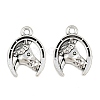 Tibetan Style Alloy Pendants TIBE-B003-19AS-1