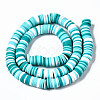 Handmade Polymer Clay Beads Strands CLAY-R089-8mm-085-3
