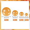 ABS Plastic Imitation Pearl Beads FIND-WH0127-18C-2