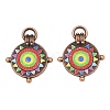 Tibetan Style Alloy Pendants AL-CBA606A-01-1