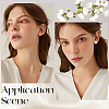 200Pcs 304 Stainless Steel Stud Earring Findings STAS-BBC0004-85C-5