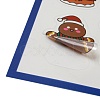 Christmas Theme PET Plastic Stickers AJEW-Q151-01A-2