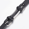 PU Leather Braided Cord Bracelets BJEW-E324-C19-4