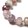Natural Pink Tourmaline Beads Strands G-G980-02-4