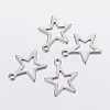 Tarnish Resistant 304 Stainless Steel Pendants STAS-P198-71-1