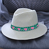 Ethnic Style Polyester Ribbon OCOR-WH0047-38D-5