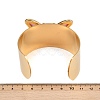 304 Stainless Steel Acrylic Cuff Bangles for Women LS-BJEW-A049-05G-01-5