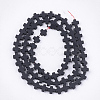 Spray Painted Non-magnetic Synthetic Hematite Beads Strands G-T116-18A-17-2