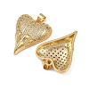 Brass Micro Pave Cubic Zirconia Pendants KK-I358-068G-06-2