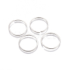 Tarnish Resistant 304 Stainless Steel Saw Cut Open Jump Rings X-STAS-G225-13P-01-1