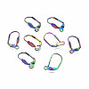 304 Stainless Steel Leverback Earring Findings STAS-N098-005-1