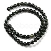 Natural Serpentine Beads Strands G-P504-6mm-01-3