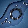 60Pcs 5 Style 201 Stainless Steel European Beads STAS-UN0048-51-2