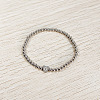 304 Stainless Steel Beads Stretch Bracelets for Women FS-WGC4F34-15-1