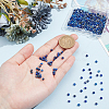2 Strands Natural Lapis Lazuli Beads Strands G-NB0005-77-3