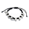 Adjustable Alloy Braided Beads Bracelets BJEW-JB10917-1