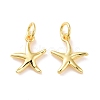 Brass Charms X-KK-G418-22G-2